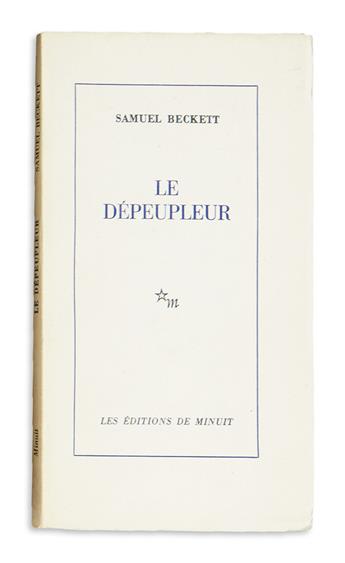 BECKETT, SAMUEL. Group of 5 Éditions de Minuit.